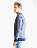 Spring Autumn Men  Long-sleeved T-shirt Teen Round Neck Stripe Bottom Top Fashion Casual Men's Clothing
