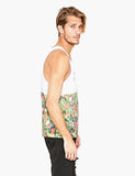 And gyms fitness tank top cotton T-shirt sleeveless fitness exercise leisure dress painting sling vest undershirt
