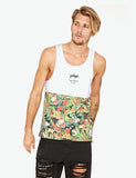 And gyms fitness tank top cotton T-shirt sleeveless fitness exercise leisure dress painting sling vest undershirt