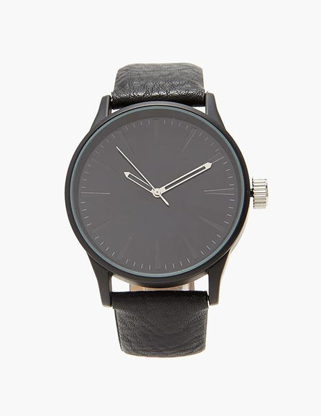 watch slim fashion black men