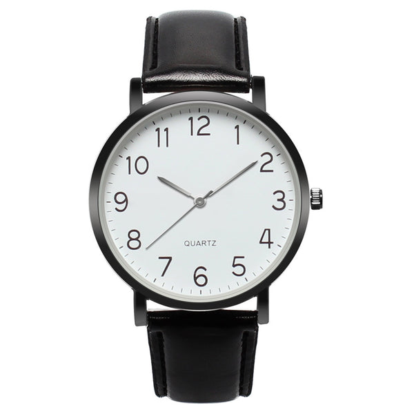 Fashion Men Watches Men's Leather Band
