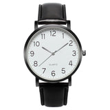 Fashion Men Watches Men's Leather Band