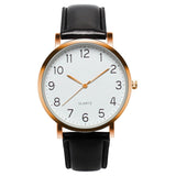 Fashion Men Watches Men's Leather Band