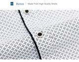 Printed Plaid Polka Dot Men Shirt Long-Sleeved Casual Shirts For Men Slim Fit