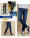 SEMIR jeans for mens slim fit pants classic jeans male denim jeans Designer Trousers Casual skinny Straight Elasticity pants