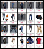 NIGRITY 2019 Winter Men's Warm Fleece Jeans Stretch Casual Straight Thick Denim Flannel Jeans Soft Pant Trousers Plus Size 28-44