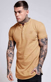 New Men Brand Fashion Summer Kanye West Sik Silk Men Casual Hip Hop Irregular cut Button Short Sleeved T-shirt Black White