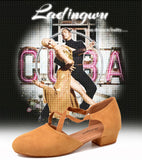 u Low-heeled Dance Shoes Women's Latin Dance Shoes Soft
