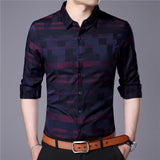 Men Shirt Mens Business Casual Shirts 2019 New Arrival Men Famous Brand