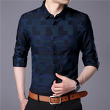 Men Shirt Mens Business Casual Shirts 2019 New Arrival Men Famous Brand
