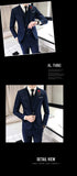 (Jackets+Vest+pants)2019 High quality pure cotton groom dress/Male slim fit Leisure suits/Men's business suit 3 Pieces