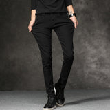 2019 autumn New men Jeans Black Classic Fashion Designer Denim Skinny Jeans men's casual High Quality Slim Fit Trousers
