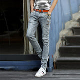 2019 autumn New men Jeans Black Classic Fashion Designer Denim Skinny Jeans men's casual High Quality Slim Fit Trousers