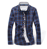 id Shirts Men Checkered Shirt Brand 2019 New Fashion Button Down Long Sleeve Casual Shirts