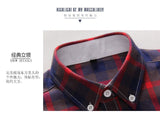 id Shirts Men Checkered Shirt Brand 2019 New Fashion Button Down Long Sleeve Casual Shirts