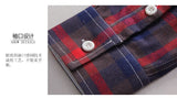 id Shirts Men Checkered Shirt Brand 2019 New Fashion Button Down Long Sleeve Casual Shirts