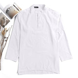 Brand Kurta Men Shirts Robe Long Sleeve Dress Kurta Suits Loose Baggy Pakistani Islamic Indian Multi-Color 5XL Basic Men Clothes