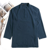 Brand Kurta Men Shirts Robe Long Sleeve Dress Kurta Suits Loose Baggy Pakistani Islamic Indian Multi-Color 5XL Basic Men Clothes
