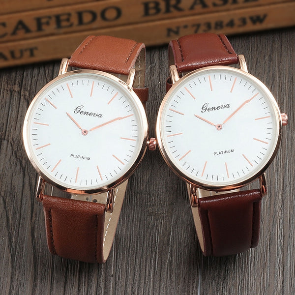 Luxury Male Clock Simple Business Quartz Men Watch Fashion Dress