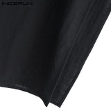 Brand Basic Kurta Mens Shirts Long Sleeve Kurta Dress Islamic Clothing Chemise Elegant Kaftan Robe Pakistani Man Clothes S-5XL