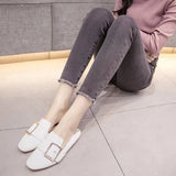 2019 Spring Skinny Pencil Jeans For Women Summer New High Waist Pencil Strech Denim Ankle Length Pants Tassel Jeans