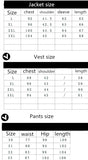 Men's Suit 3 Piece Set, Slim fit Men Suit Jackets + Pants + Vests, Wedding Suit