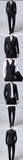 Men's Suit 3 Piece Set, Slim fit Men Suit Jackets + Pants + Vests, Wedding Suit