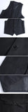 Men's Suit 3 Piece Set, Slim fit Men Suit Jackets + Pants + Vests, Wedding Suit