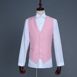 3 Piece Men Royal Blue Suit (Jacket+Pants+Vest) Brand Slim Fit Elegant Mens Wedding Groom Business