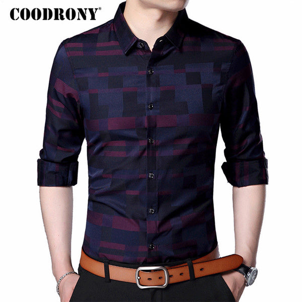 Men Shirt Mens Business Casual Shirts 2019 New Arrival Men Famous Brand